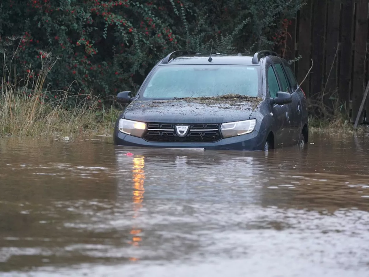 Danger to life flood warning issued in Powys as Storm Babet continues