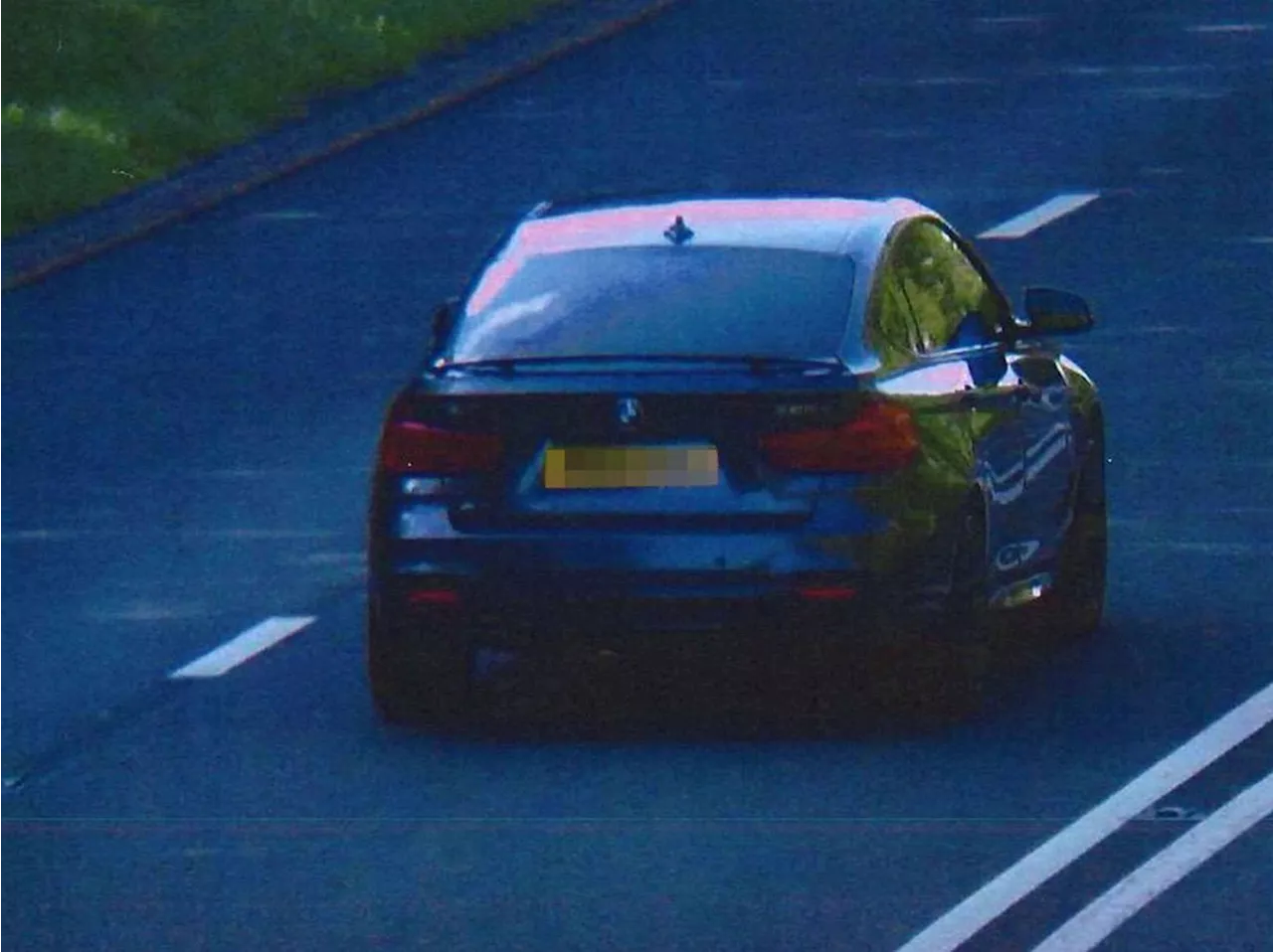 Motorist driving at high speed on A41 handed points and big court bill