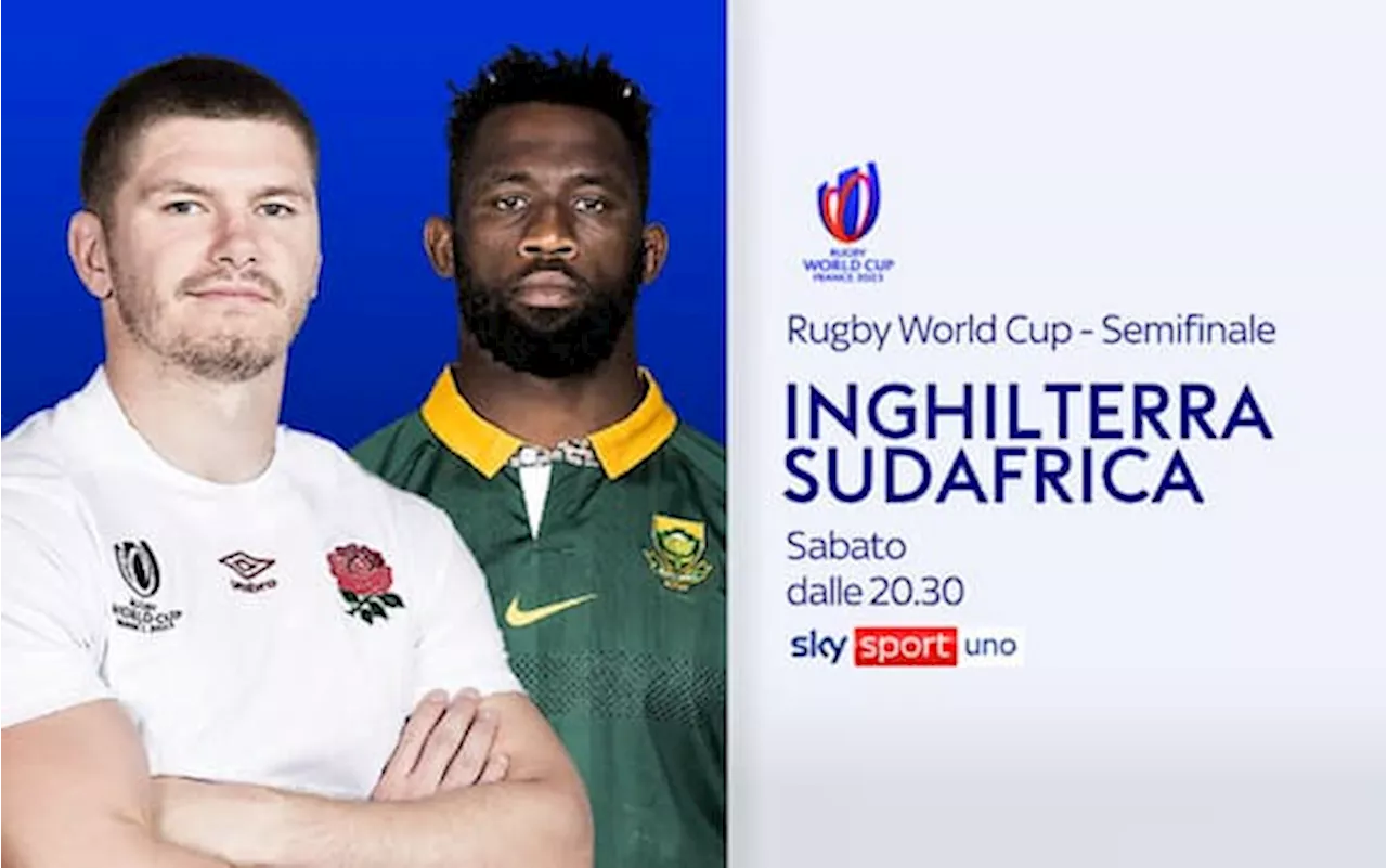 Inghilterra-Sudafrica in tv e streaming, dove vedere la partita dei Mondiali di rugby