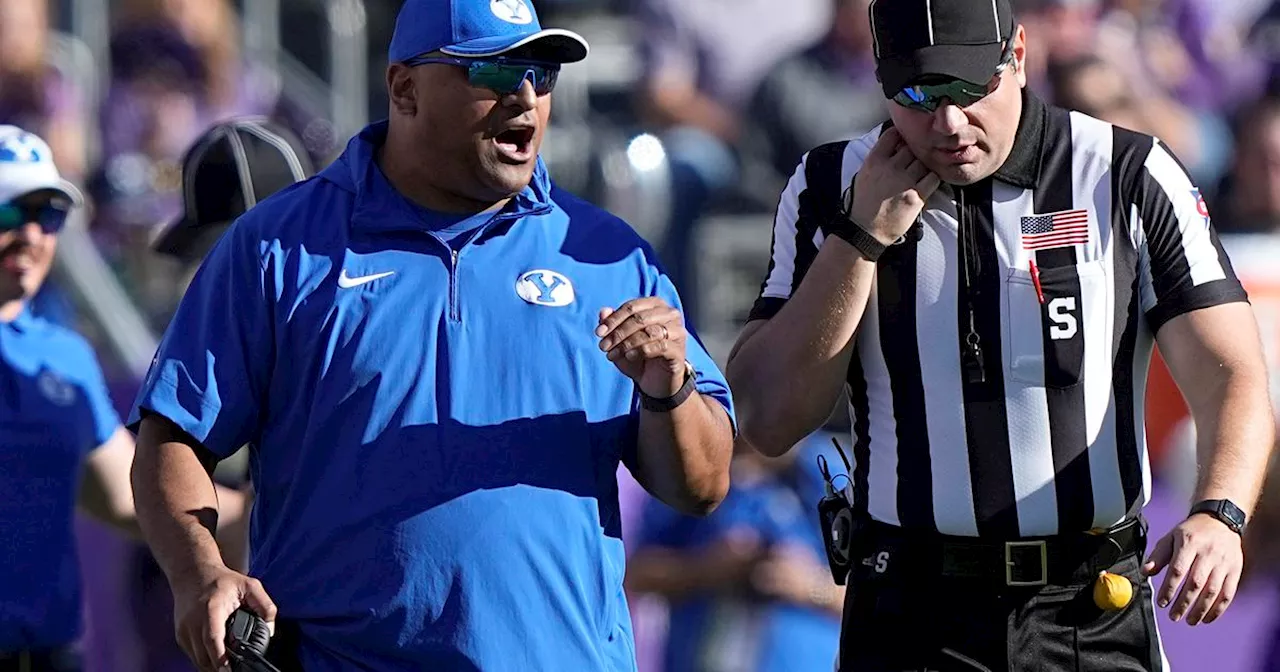 Kalani Sitake says BYU’s offense needs a change and ‘everything is in the equation except punting on third down’