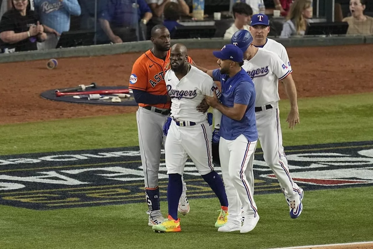 Astros' Abreu suspended 2 games by MLB, which says he intentionally threw at García