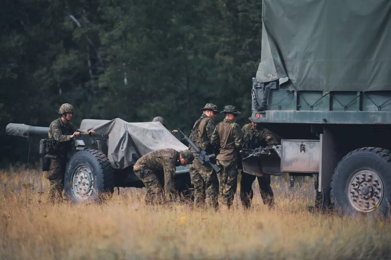 Expect to see more army vehicles around town this weekend