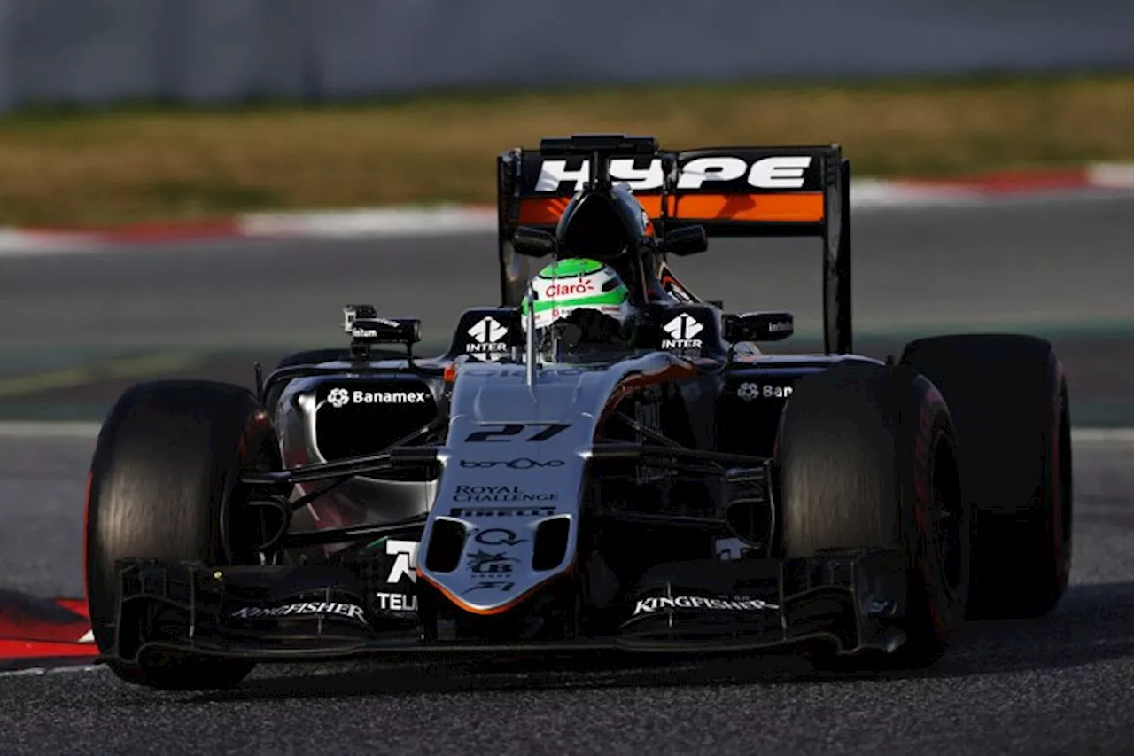 Barcelona: Nico Hülkenberg (Force India) – Bestzeit!