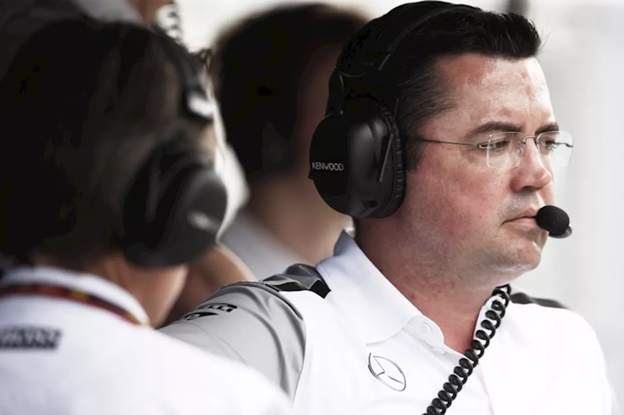 Eric Boullier: «McLaren ohne Technik-Sorgen»