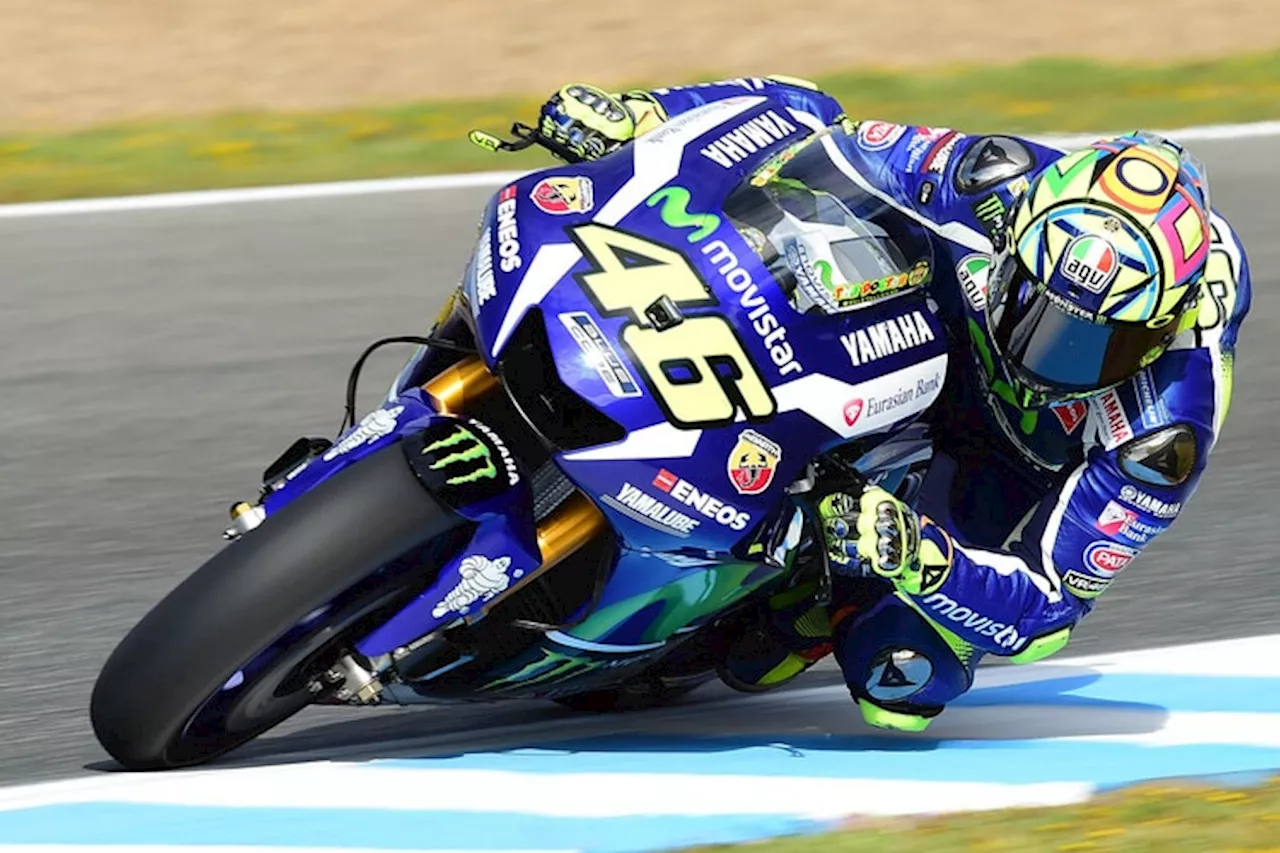 Jerez FP3: Bestzeit für Valentino Rossi