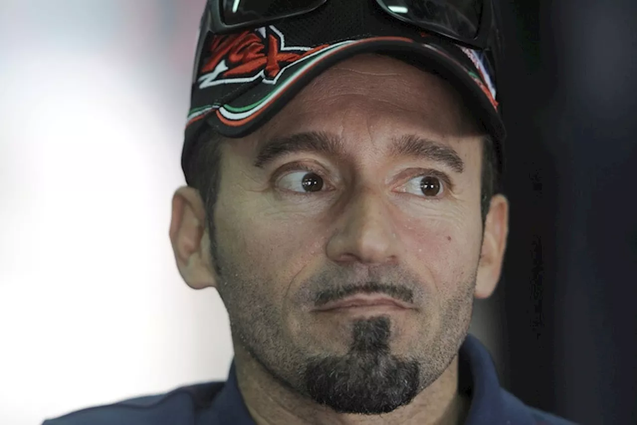 Kein Witz: Aprilia will Max Biaggi SBK fahren lassen