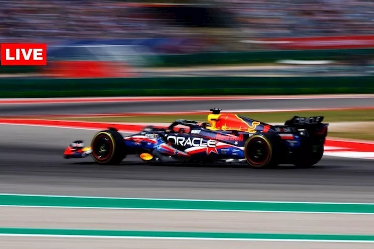 Live-Ticker USA-Sprint: Max Verstappen unter Druck