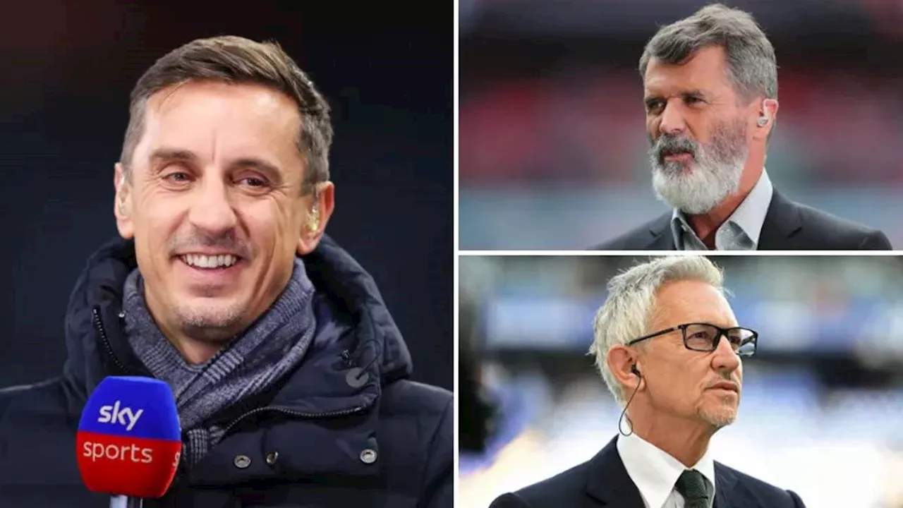 The top ten highest-earning sports pundits in the UK have been revealed