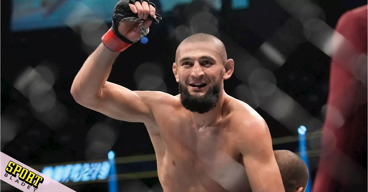 Khamzat Chimaev besegrade Kamaru Usman i UFC