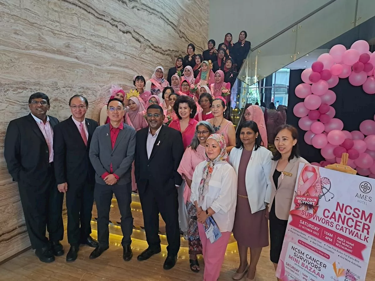 Fifteen cancer survivors share their stories after catwalk in Melaka