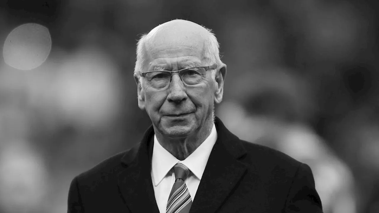 Britischer WM-Held Sir Bobby Charlton: Briten trauern um früheren WM-Helden