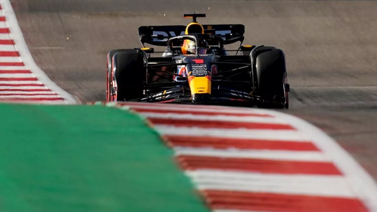 Formel 1: Verstappen startet bei Austin-Sprint als Erster