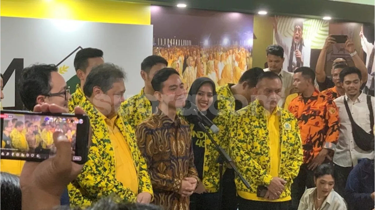 Usai Resmi Diusung Golkar Jadi Cawapres Prabowo, Gibran: Nungguin Saya Ya?