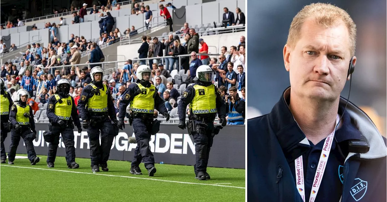 Fotboll: Kritik mot polisutspel inför Djurgården-Hammarby: ”Otroligt märkliga uttalanden”