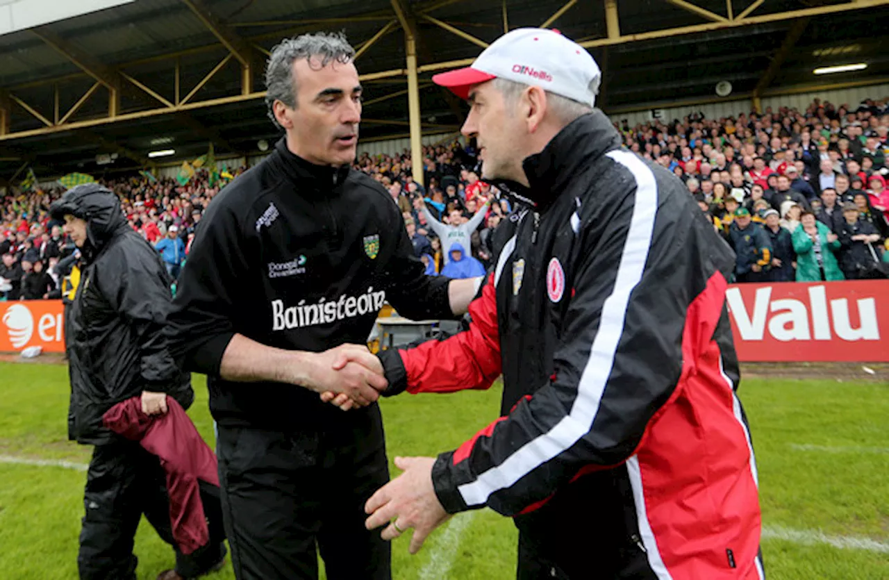 Ulster draws pairs Mickey Harte against Jim McGuinness