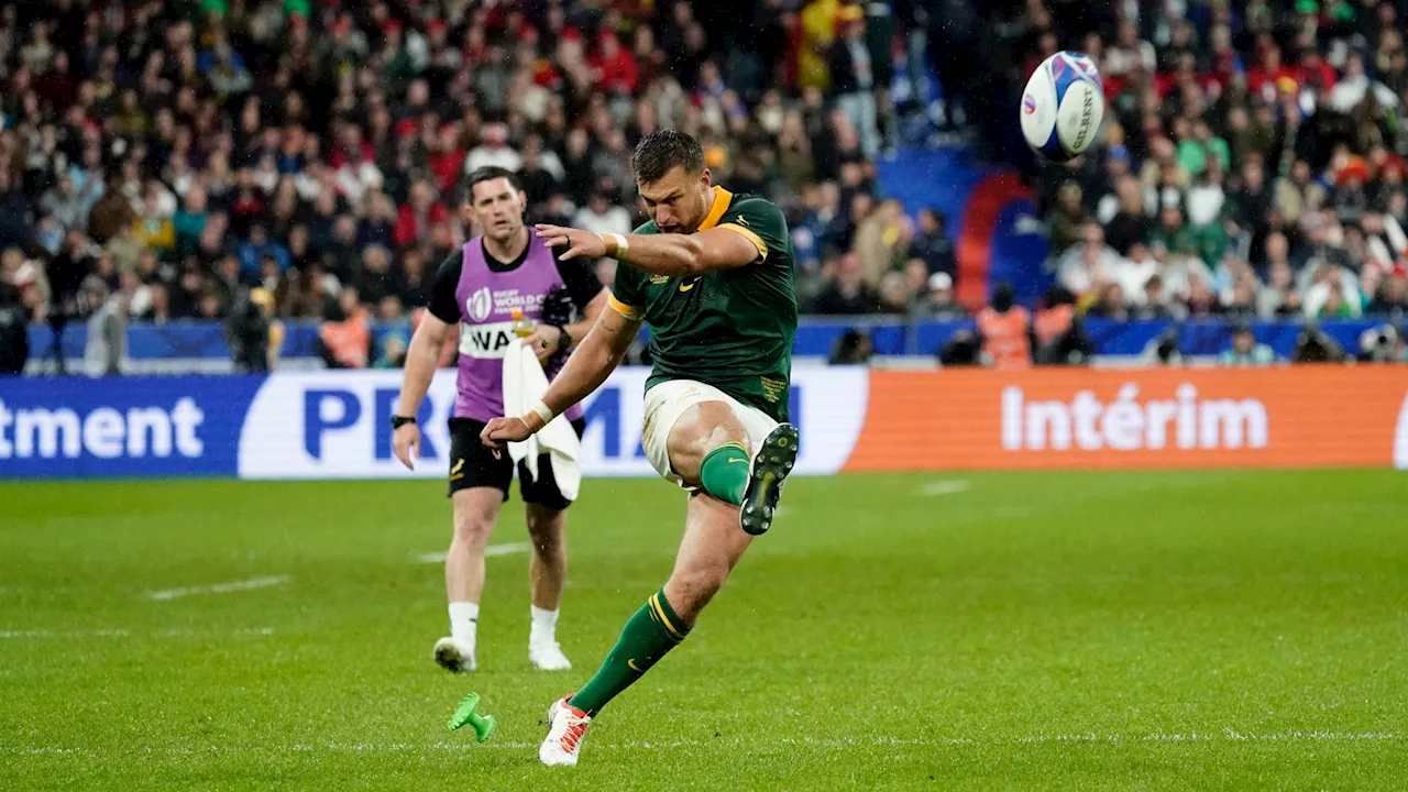 Iceman Handre Pollard kicks the Springboks into the Rugby World Cup final