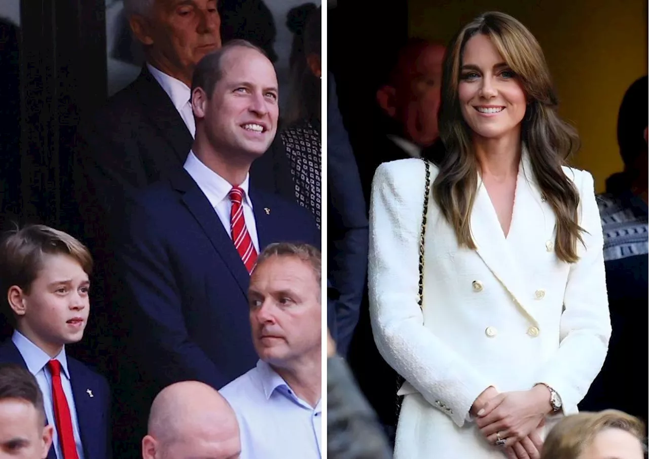 Which royal will attend the SA vs England RWC semi-final?