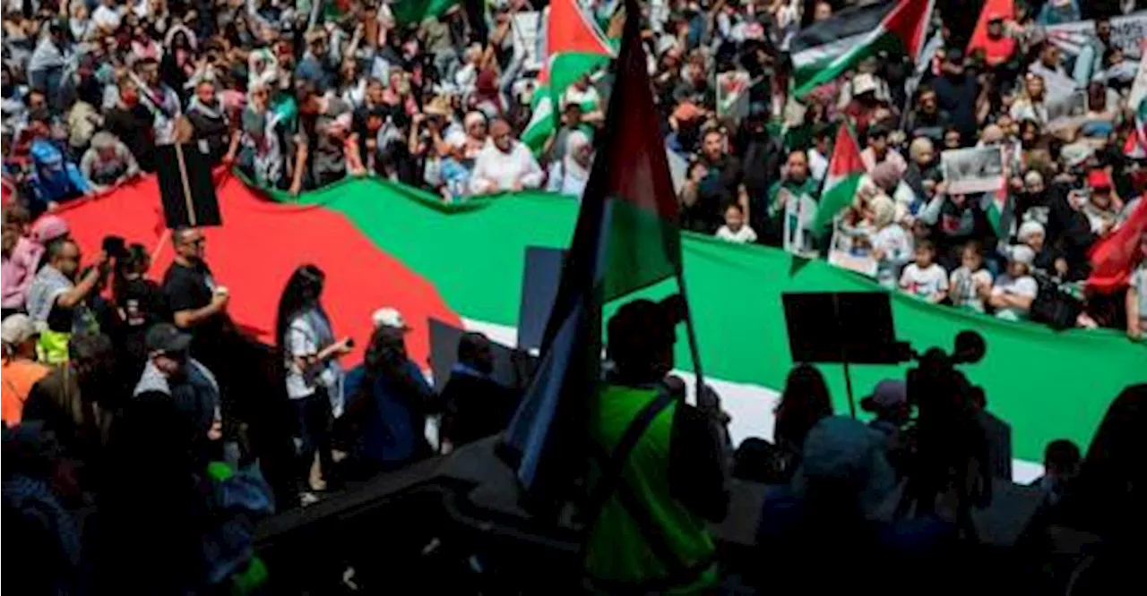 Thousands in Australia join pro-Palestinian march over Gaza