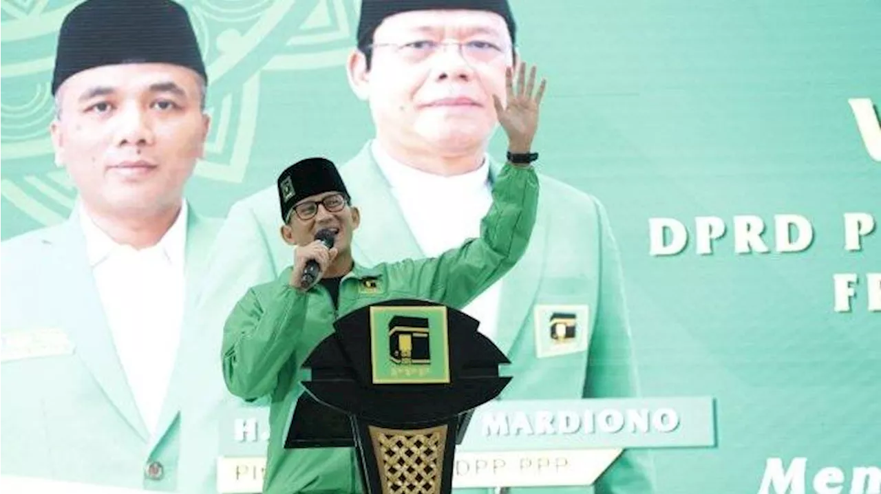 Sandiaga Uno Ajak Seluruh Kader PPP All Out Menangkan Ganjar-Mahfud