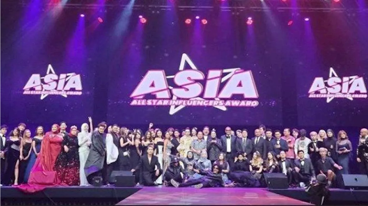 Wakil Indonesia Sabet Penghargaan Bergengsi All Asia Influencers Award di Malaysia