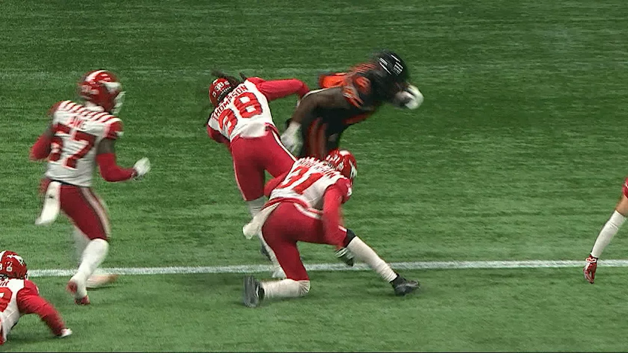 Logan rushes it in from 39-yards out to seal the win for Calgary