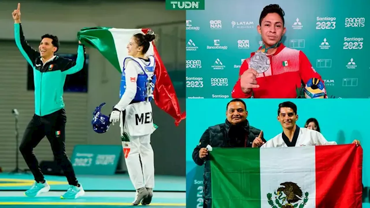 Lista de medallistas mexicanos en los Juegos Panamericanos de Santiago 2023