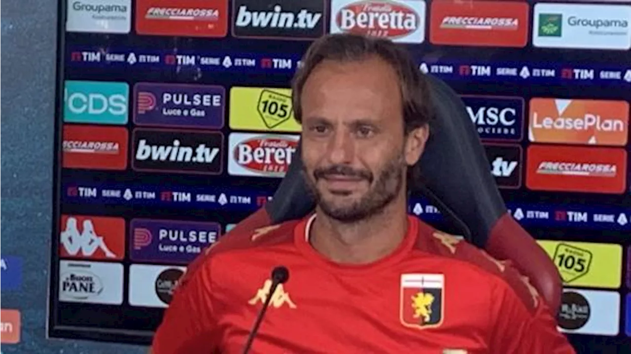 - Genoa, domani trasferta a Bergamo contro l'Atalanta: le parole di Alberto Gilardino