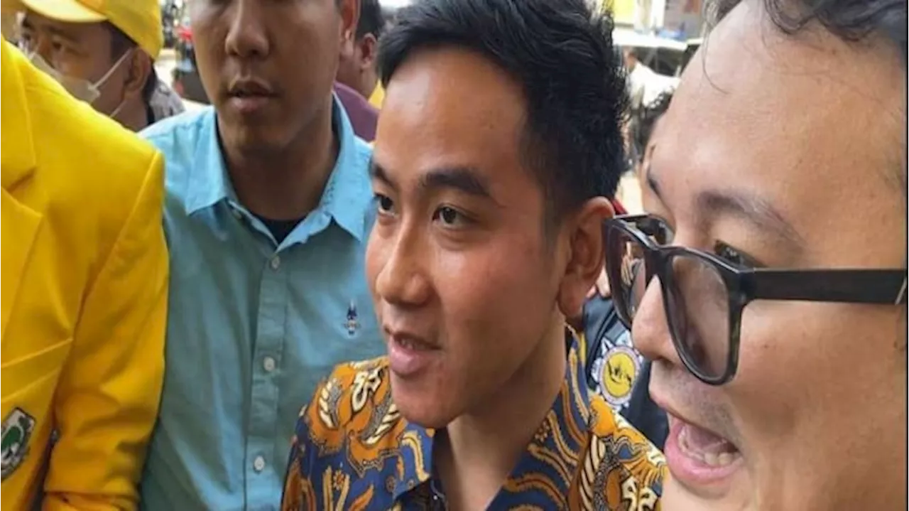 Hadiri Rapimnas Partai Golkar, Gibran Disambut Dito Ariotedjo