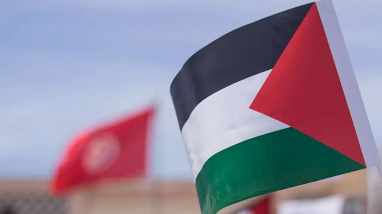 Ribuan Orang Gelar Aksi Bela Palestina di Depan Kedubes AS