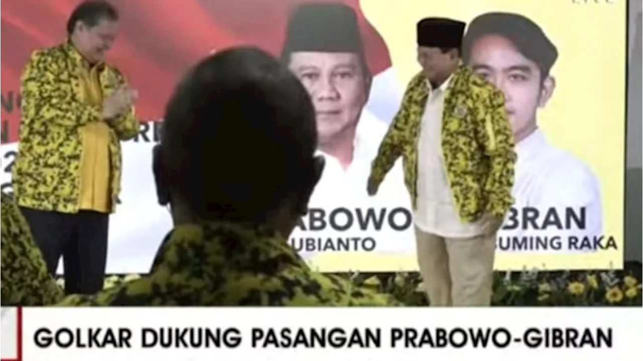 Usung Gibran Jadi Cawapres Prabowo, Airlangga Ungkit Kisah Sutan Sjahrir