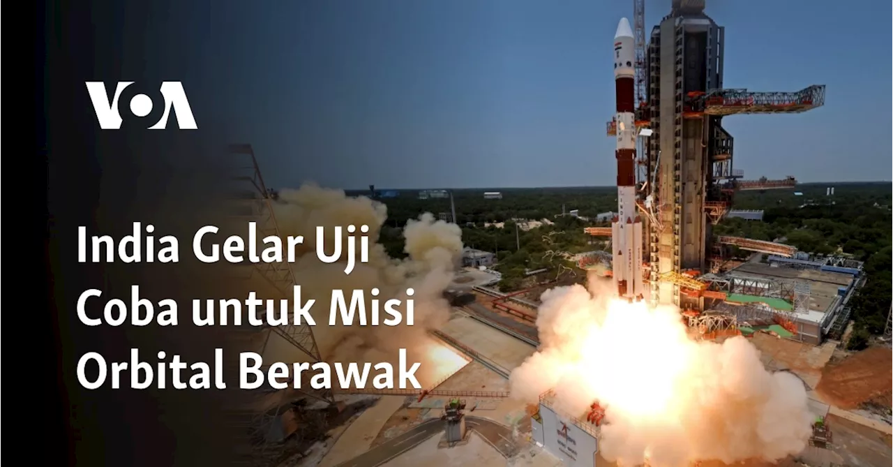 India Gelar Uji Coba untuk Misi Orbital Berawak