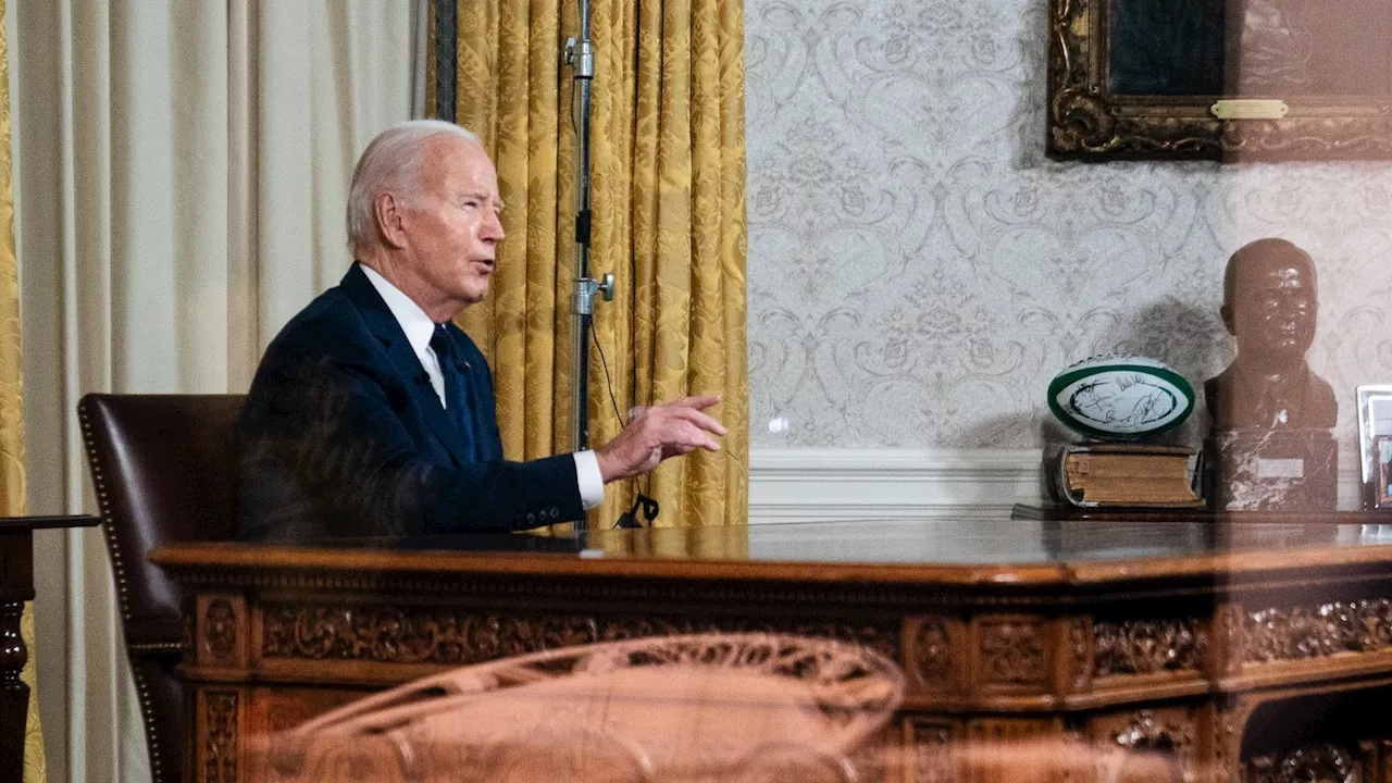 Split-screen: Biden speaks to the world, Republicans can’t pick a speaker