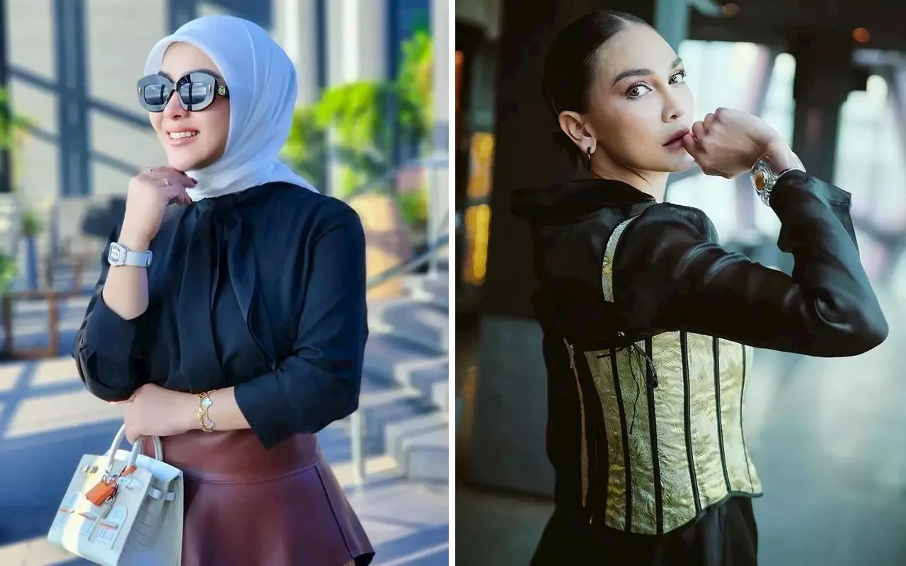 Syahrini Pamer Potret Mejeng Depan Store Bulgari Usai Luna Maya Hadir di Acara Brand Tersebut