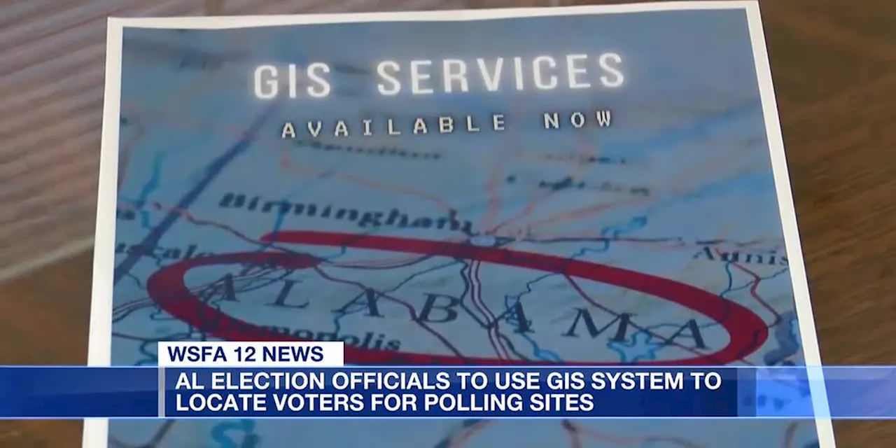 Alabama election officials to use GIS system to locate voters for polling sites