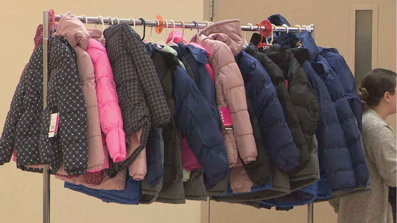 Rochester Salvation Army and MVP Health Care distribute winter coats to children in need