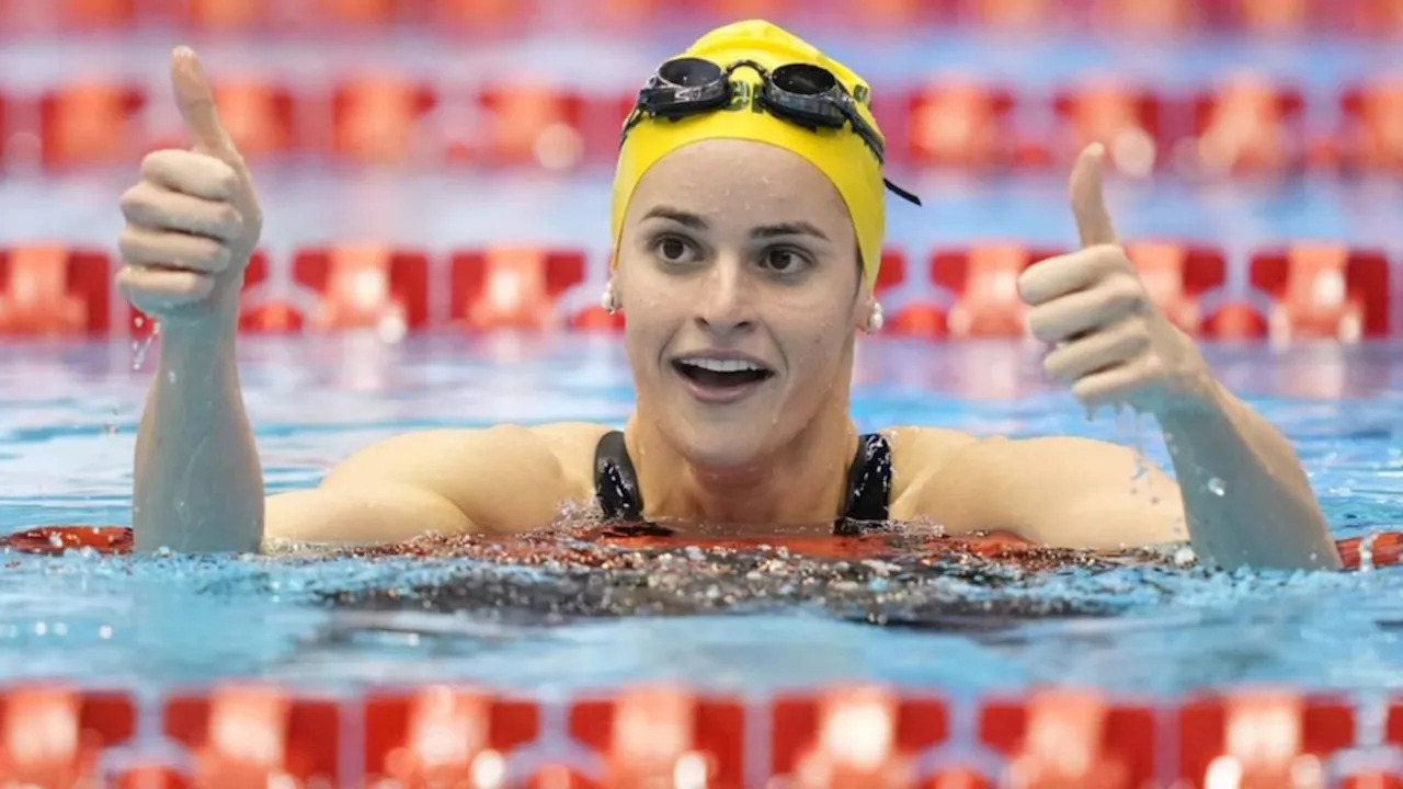 Aussie swimming superstar Kaylee McKeown earns $60,000 prize for second world record in as many days