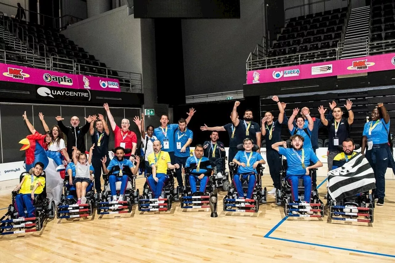 Foot fauteuil : la France de nouveau championne du monde