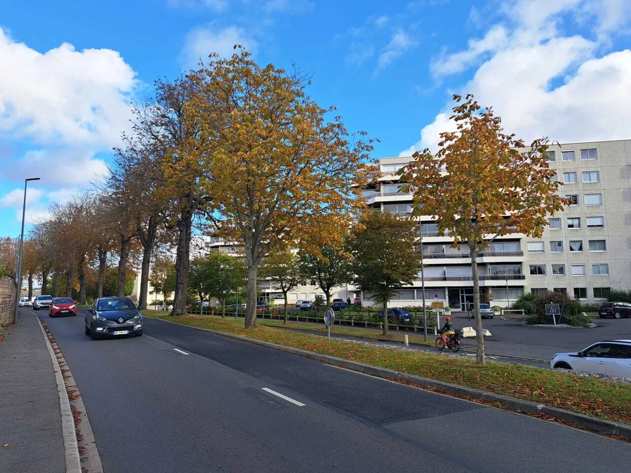 Une partie de ce boulevard très fréquenté par les voitures à Caen fermée pendant trois jours