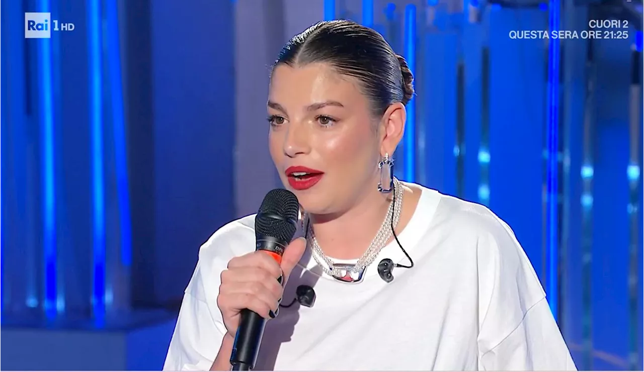 Emma Marrone a Domenica In: 'Tante promesse a mio papà, le sto realizzando'