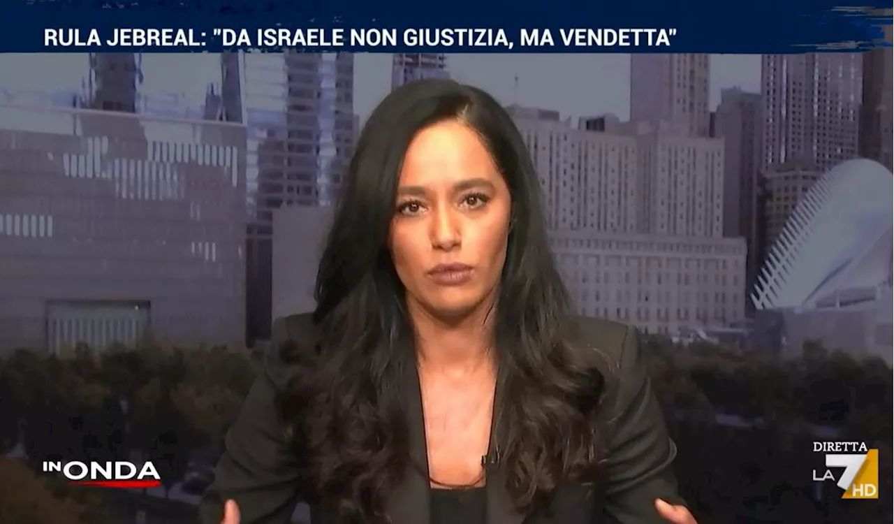 Rula Jebreal: 'A Gaza sarà un bagno di sangue, Israele e Occidente responsabili'