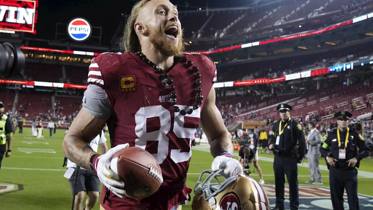 49ers-Vikings game puts Iowa pals George Kittle and T.J. Hockenson on prime-time stage