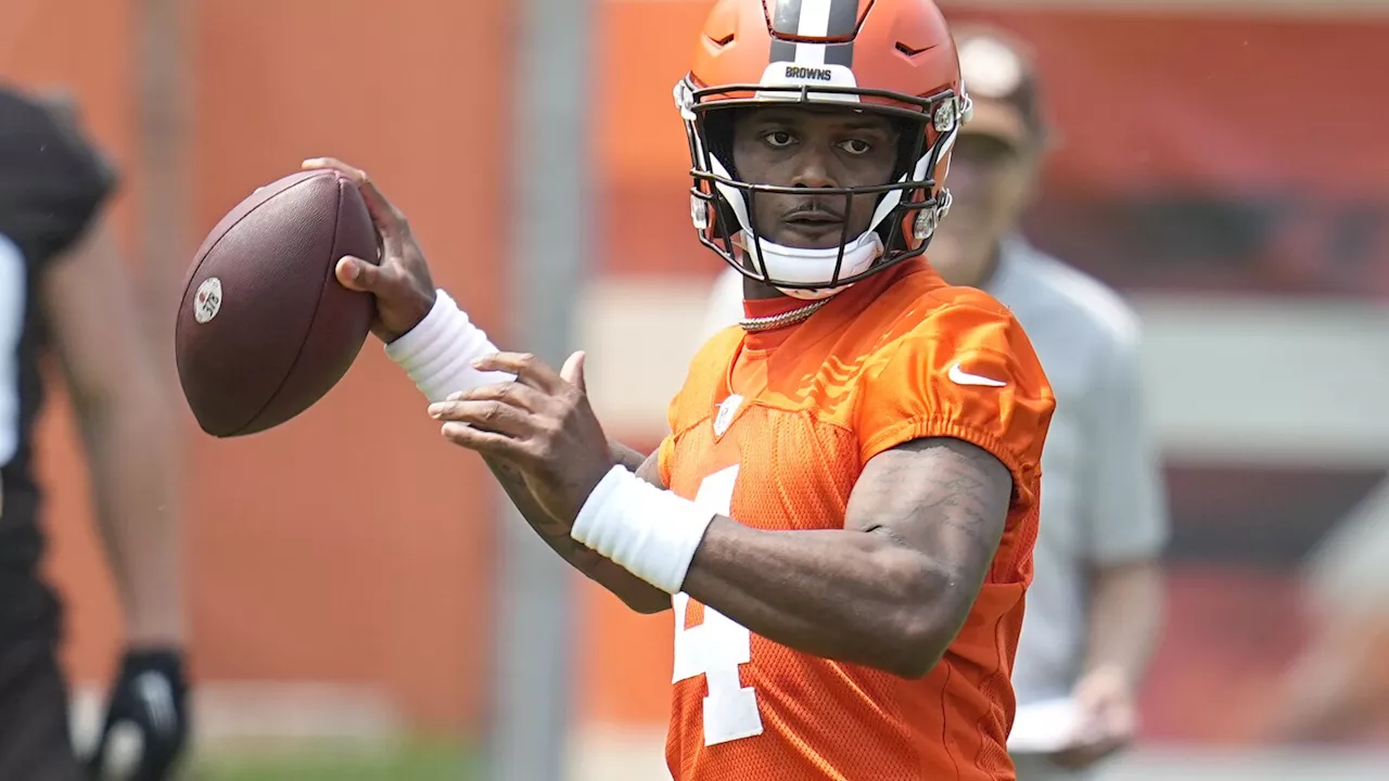 Browns QB Deshaun Watson expected to return to Cleveland's starting lineup at Indianapolis