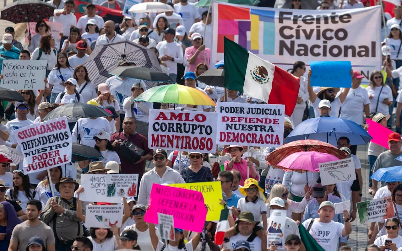 Trabajadores del Poder Judicial marchan en más de 20 ciudades contra recortes