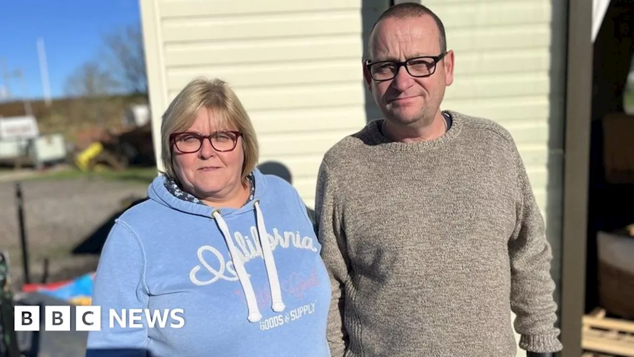 Caravan park resembles 'bomb site' after floods