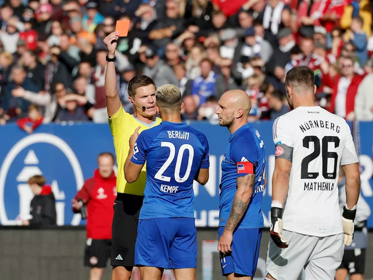 14 Minuten verändern das Spiel: Hertha BSC vergibt in Nürnberg eine Führung