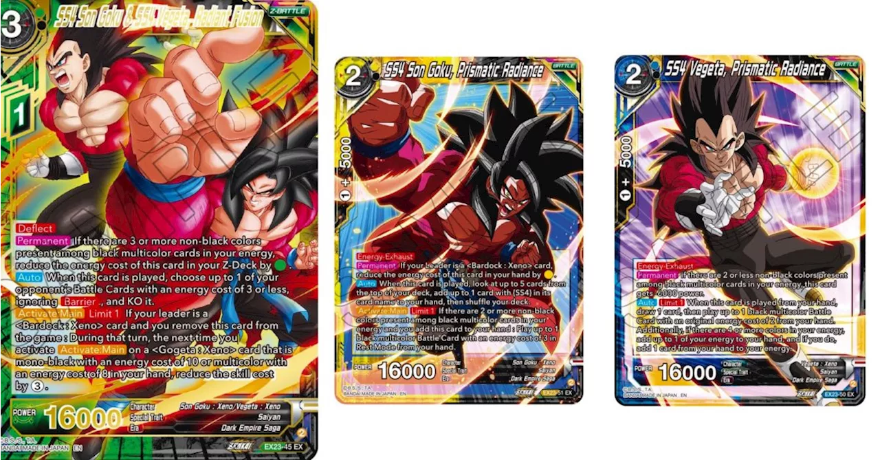 Dragon Ball Super 2023 Anniversary Box: SS4 Goku & Vegeta