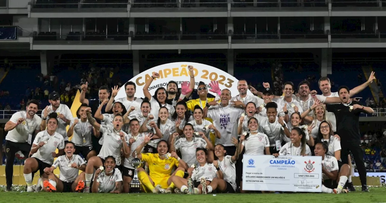 Corinthians se corona campeón de la Copa Libertadores Femenina al vencer 1-0 a Palmeiras