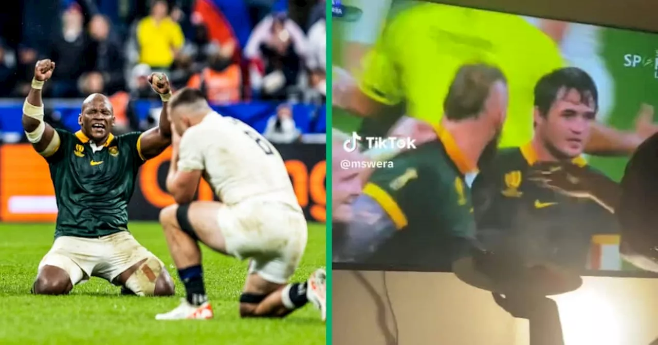 Springboks Fan Consults Underground Gang During Intense Game, Video of Woman Burning Impepho Trends