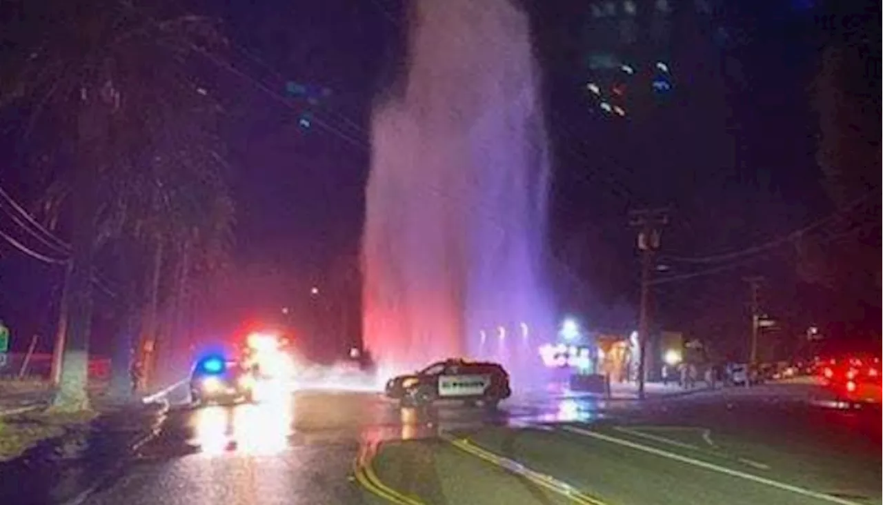 Driver crashes into fire hydrant in SLO, arrested