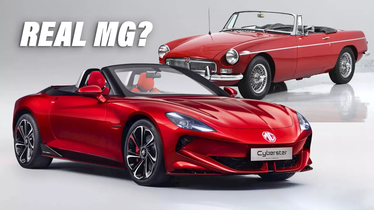 Does The MG Cyberster Live Up To The Legend Of A Classic Like The MGB?